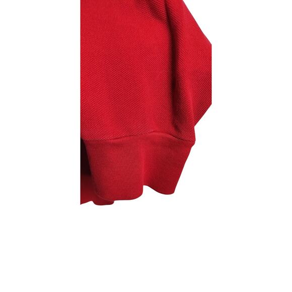 M794)Polo Ralph Lauren Men's Classic Fit XL Red Long Sleeve Cotton Black Pony - Picture 4 of 8